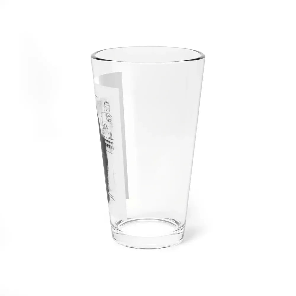 Ballyhoo 1934-02 Image 012 (Magazine Illustration) Pint Glass 16oz - Go Mug Yourself