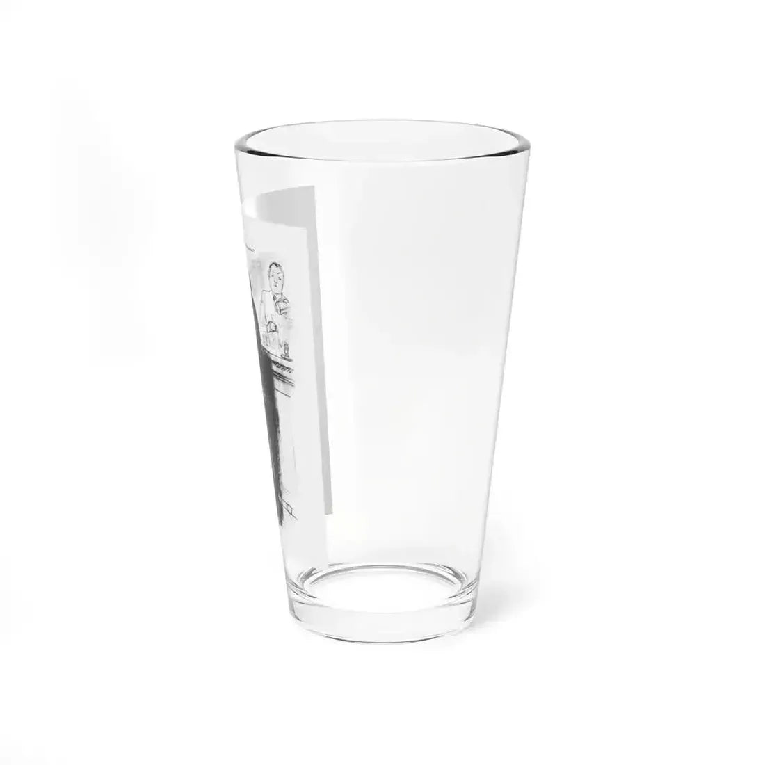 Ballyhoo 1934-02 Image 012 (Magazine Illustration) Pint Glass 16oz - Go Mug Yourself