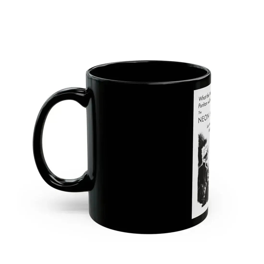 Ballyhoo 1934-03 Image 003 - Black Coffee Mug - Go Mug Yourself