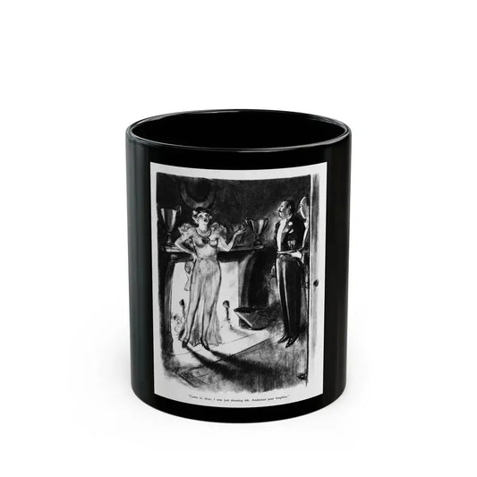 Ballyhoo 1934-03 Image 030 - Black Coffee Mug 11oz - Go Mug Yourself