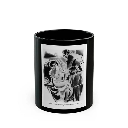 Ballyhoo 1935-02 Image 025 - Black Coffee Mug 11oz - Go Mug Yourself