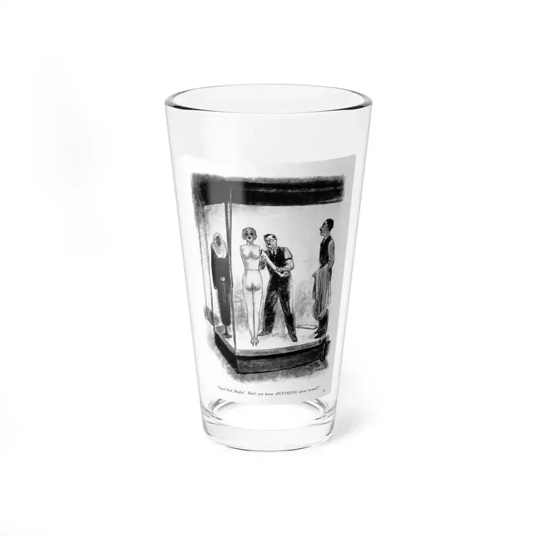 Ballyhoo 1936-03 Image 015 (Magazine Illustration) Pint Glass 16oz 16oz - Go Mug Yourself
