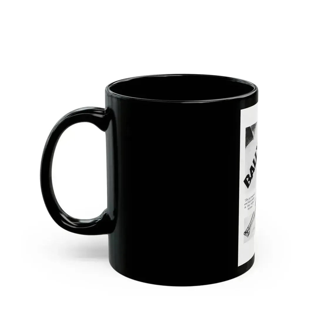 Ballyhoo 1937-10 Image 005 - Black Coffee Mug - Go Mug Yourself