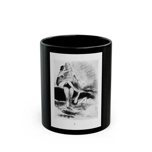 Ballyhoo 1937-10 Image 044 - Black Coffee Mug 11oz - Go Mug Yourself