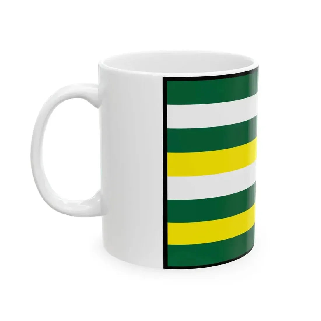 Balon Dunajska Streda Flag (Slovakia) White Coffee Mug - Go Mug Yourself