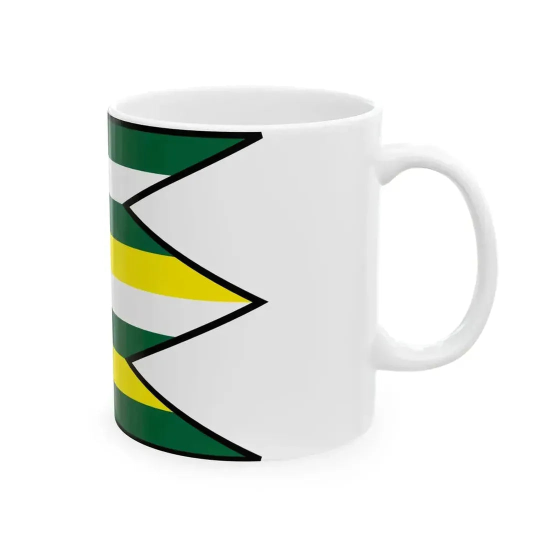 Balon Dunajska Streda Flag (Slovakia) White Coffee Mug - Go Mug Yourself