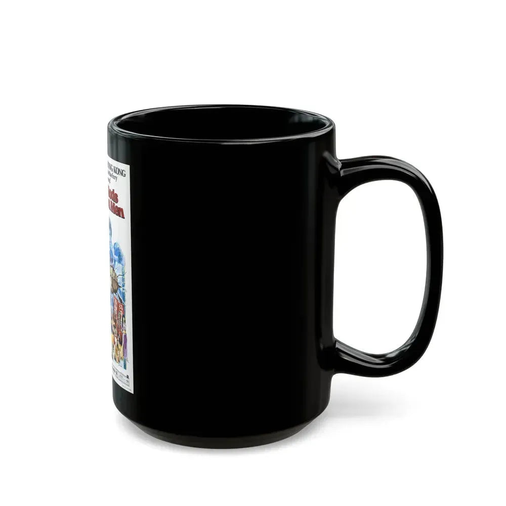 BAMBOO GODS & IRON MEN 1974 Movie Poster - Black Coffee Mug - Go Mug Yourself