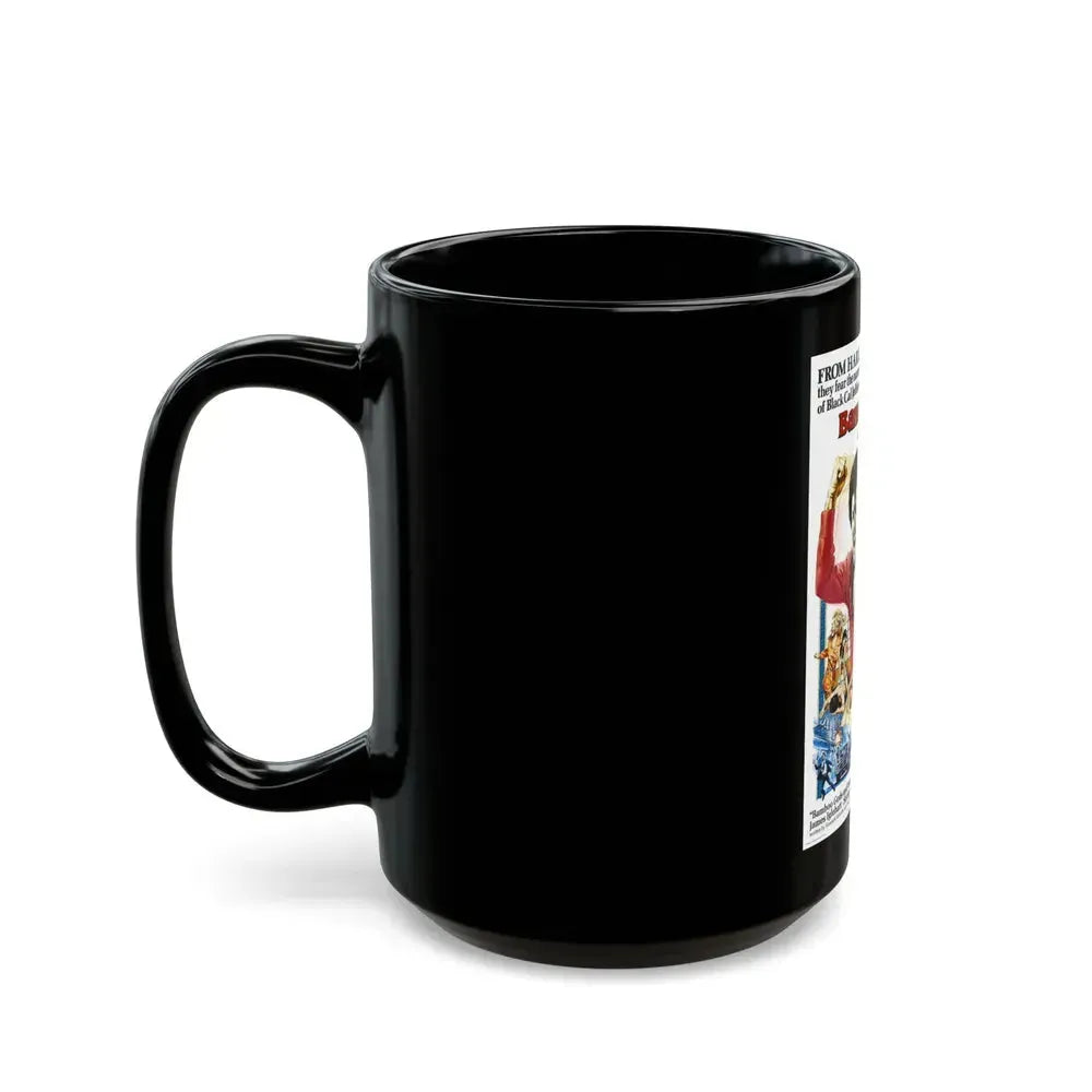 BAMBOO GODS & IRON MEN 1974 Movie Poster - Black Coffee Mug - Go Mug Yourself