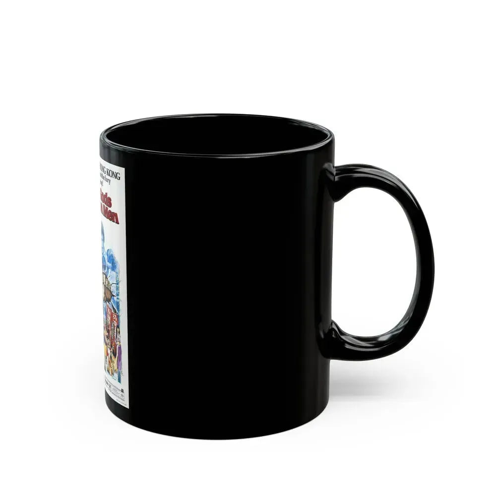 BAMBOO GODS & IRON MEN 1974 Movie Poster - Black Coffee Mug - Go Mug Yourself