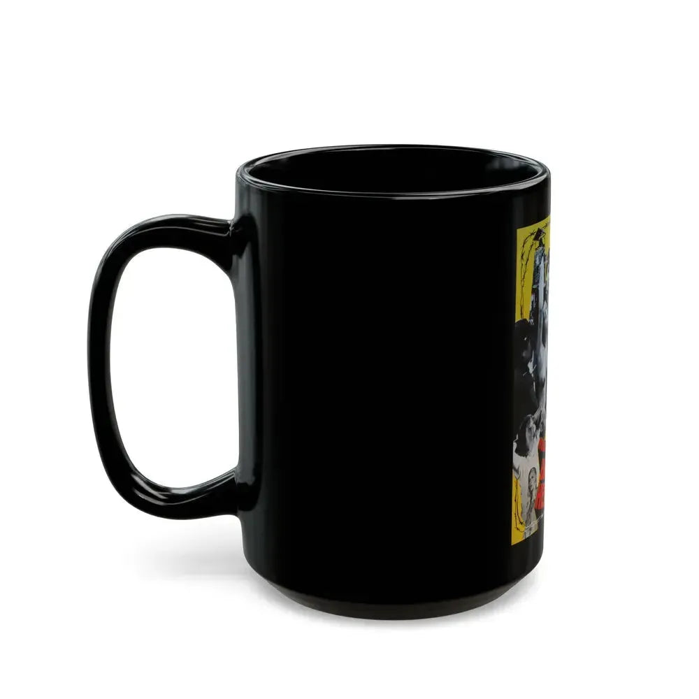 BAMBOO HOUSE OF DOLLS (DANISH) 1973 Movie Poster - Black Coffee Mug - Go Mug Yourself