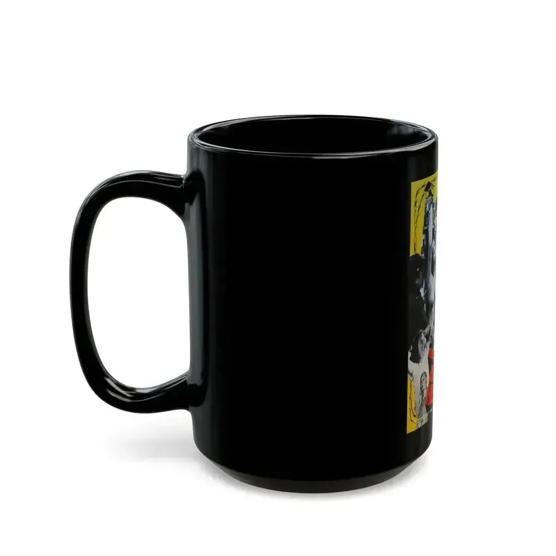 BAMBOO HOUSE OF DOLLS (DANISH) 1973 Movie Poster - Black Coffee Mug - Go Mug Yourself