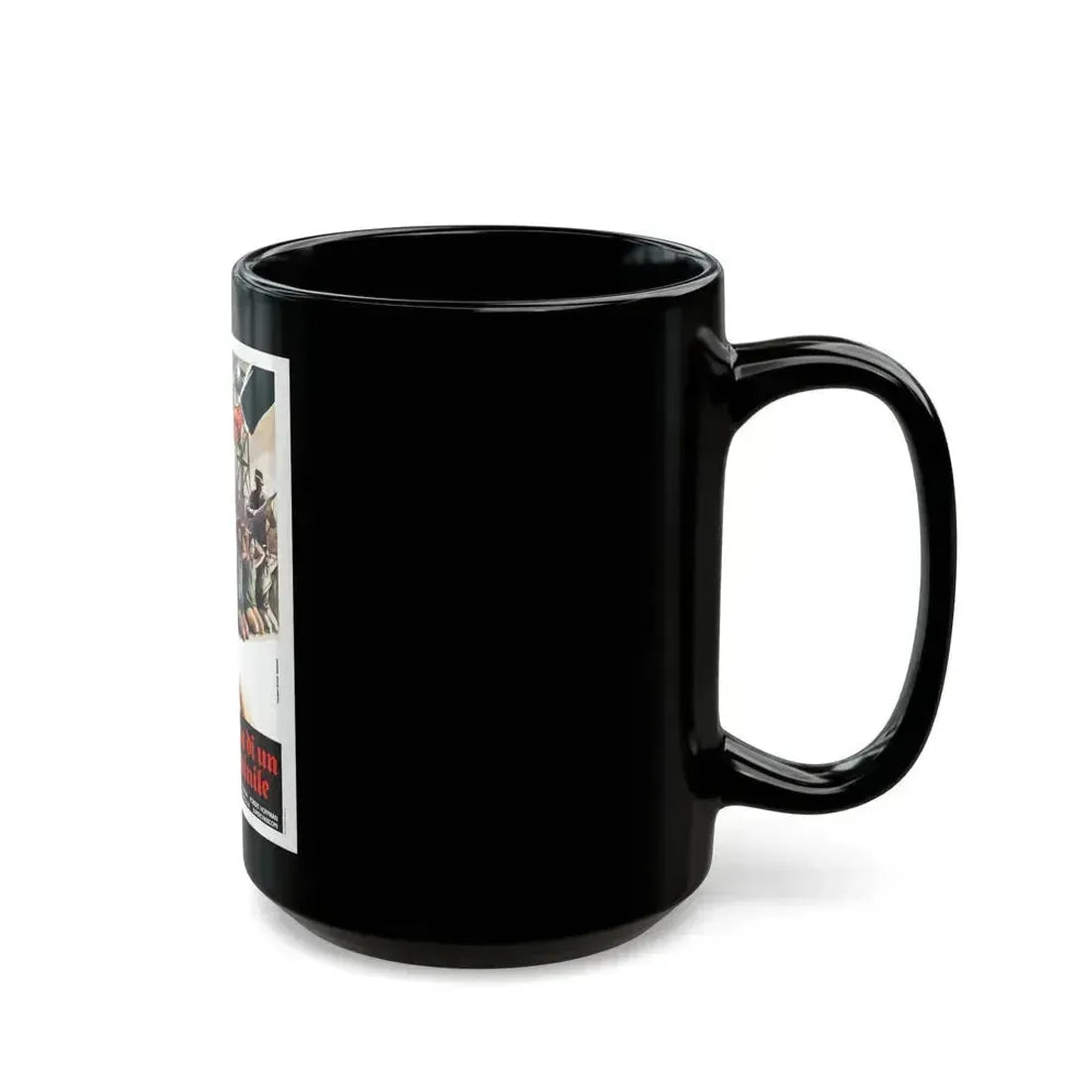 BAMBOO HOUSE OF DOLLS (ITALIAN) 1973 Movie Poster - Black Coffee Mug - Go Mug Yourself