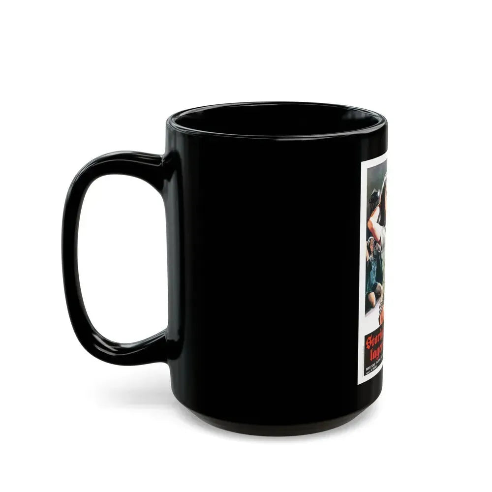 BAMBOO HOUSE OF DOLLS (ITALIAN) 1973 Movie Poster - Black Coffee Mug - Go Mug Yourself