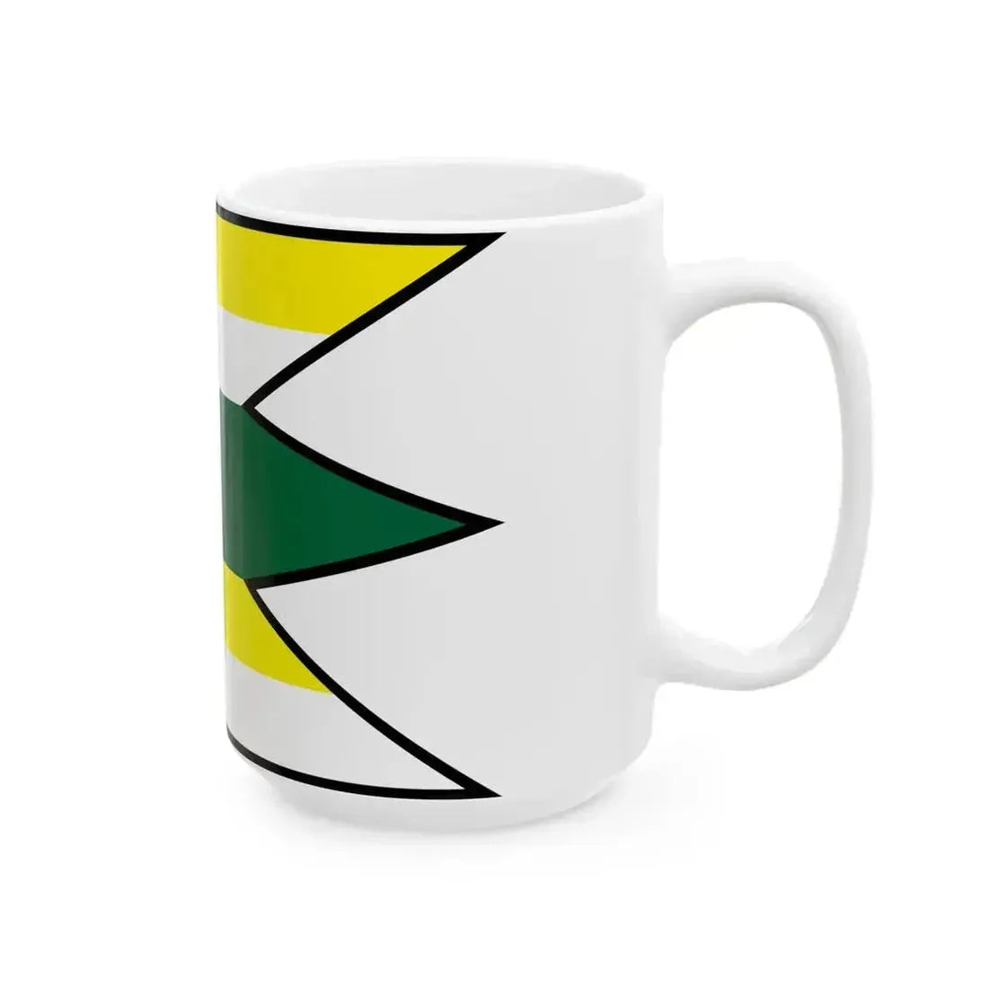 Bana Stropkov Flag (Slovakia) White Coffee Mug - Go Mug Yourself