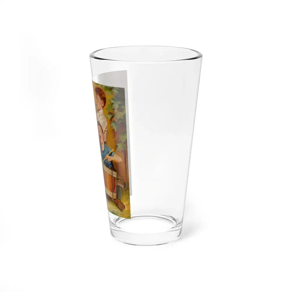Band Concert, Sunday Supplement to the Toronto Star Weekly cover, June 29, 1946 (Magazine Illustration) Pint Glass 16oz - Go Mug Yourself
