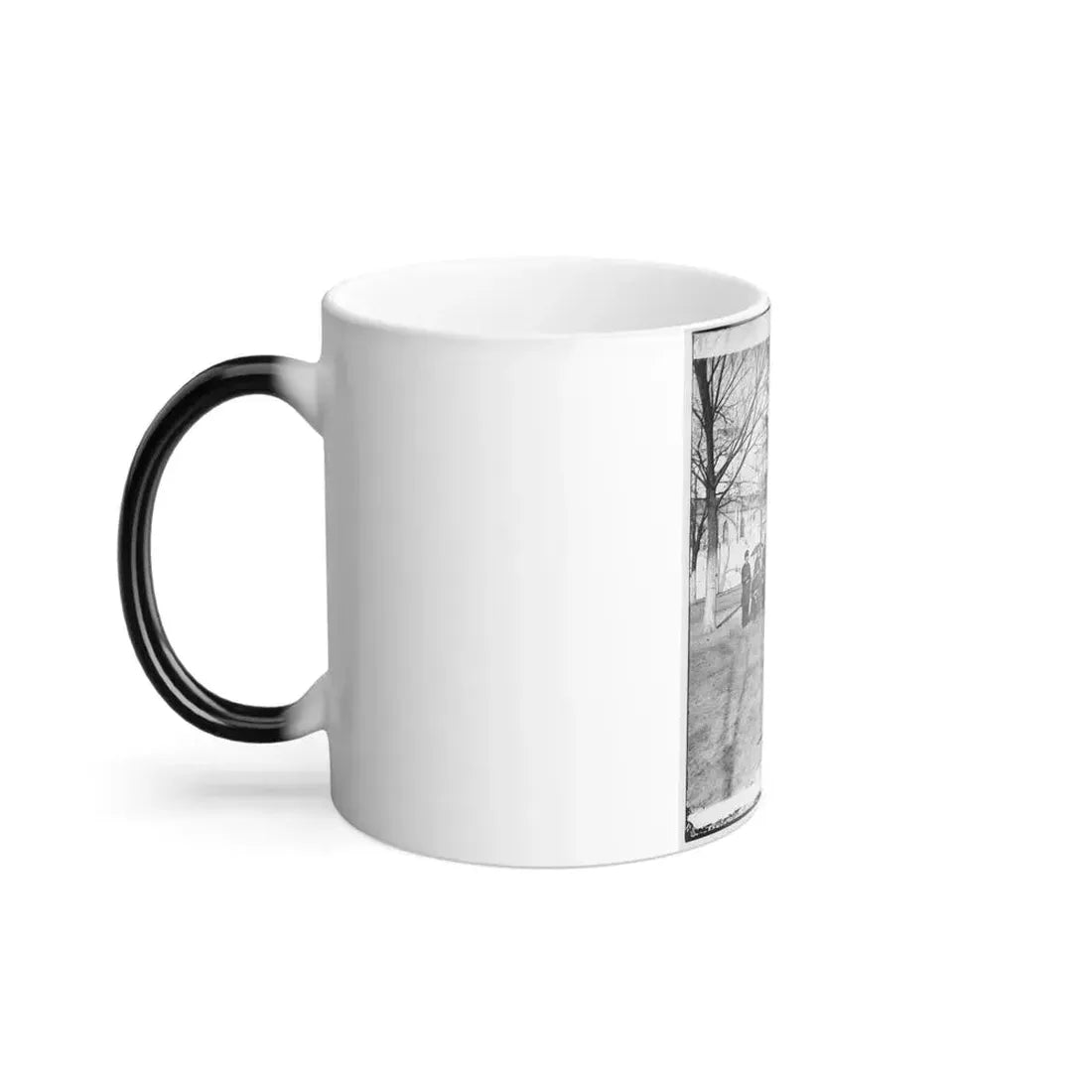 Band Group Seated Behind Their Instruments(2) (U.S. Civil War) Color Changing Coffee Mug 11oz - Go Mug Yourself