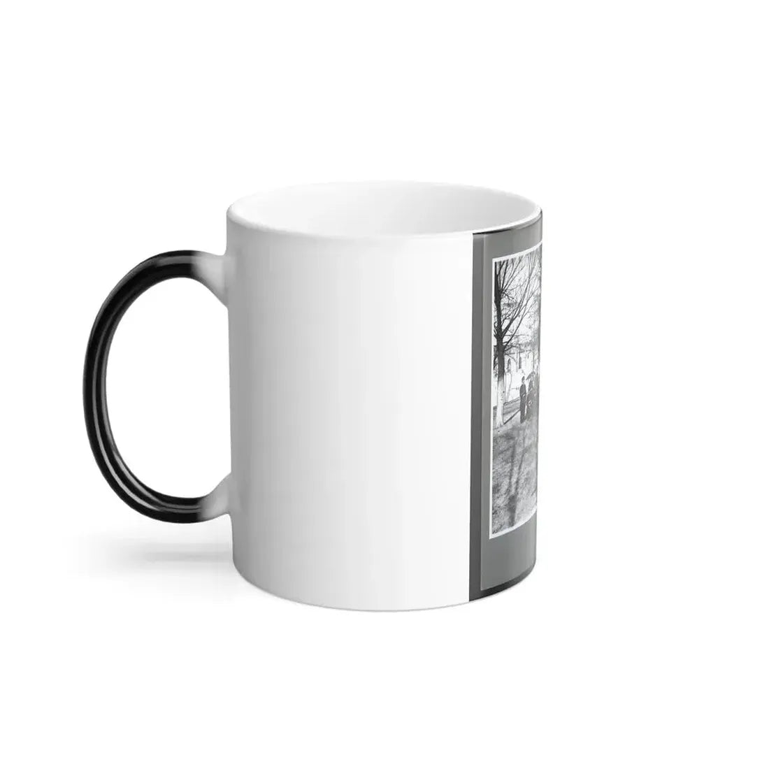 Band Group Seated Behind Their Instruments (U.S. Civil War) Color Changing Coffee Mug 11oz - Go Mug Yourself