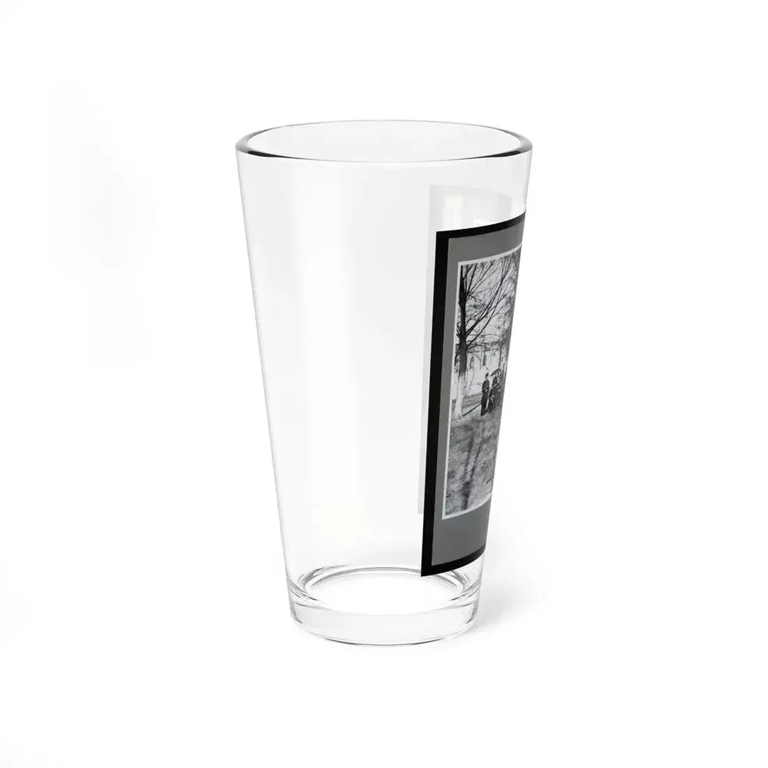 Band Group Seated Behind Their Instruments (U.S. Civil War) Pint Glass 16oz - Go Mug Yourself