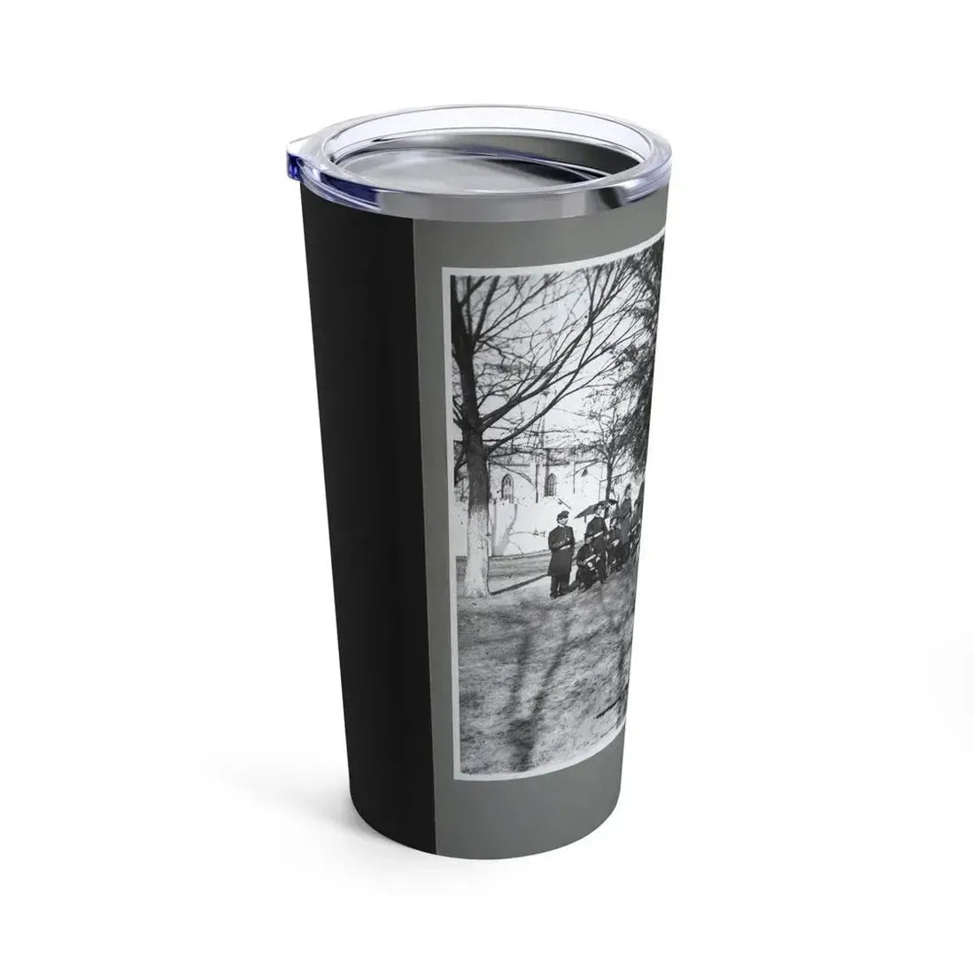 Band Group Seated Behind Their Instruments (U.S. Civil War) Tumbler 20oz - Go Mug Yourself