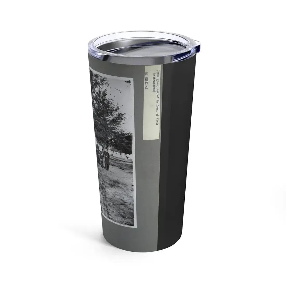 Band Group Seated Behind Their Instruments (U.S. Civil War) Tumbler 20oz - Go Mug Yourself