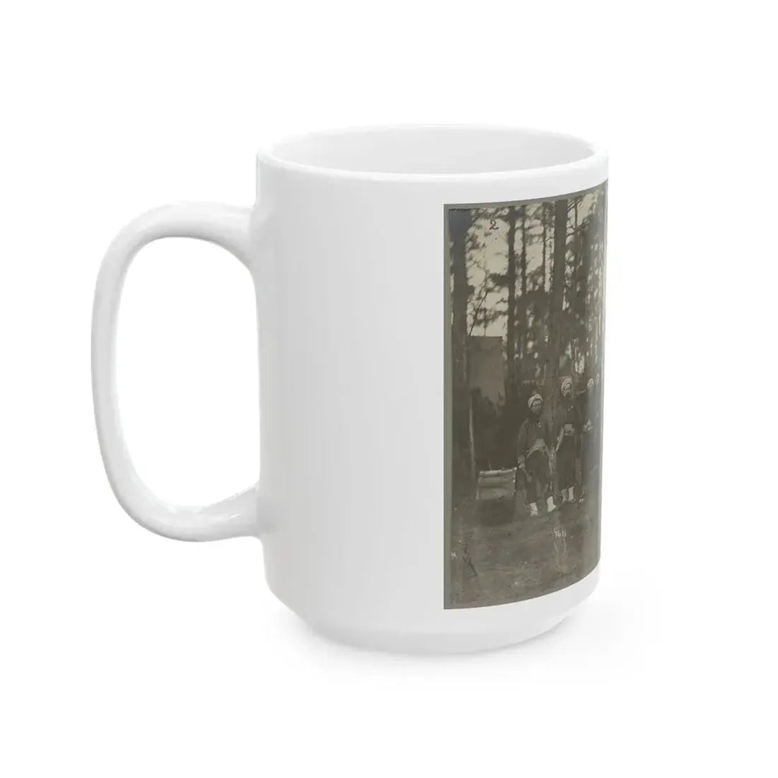 Band Of 114th Pa. Infantry, Brandy Station, Va., Apr. 1864 (U.S. Civil War) White Coffee Mug - Go Mug Yourself