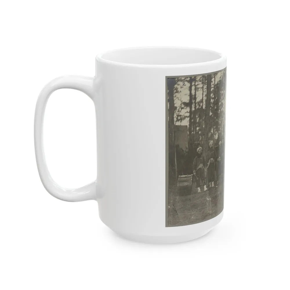 Band Of 114th Pa. Infantry, Brandy Station, Va., Apr. 1864 (U.S. Civil War) White Coffee Mug-Go Mug Yourself