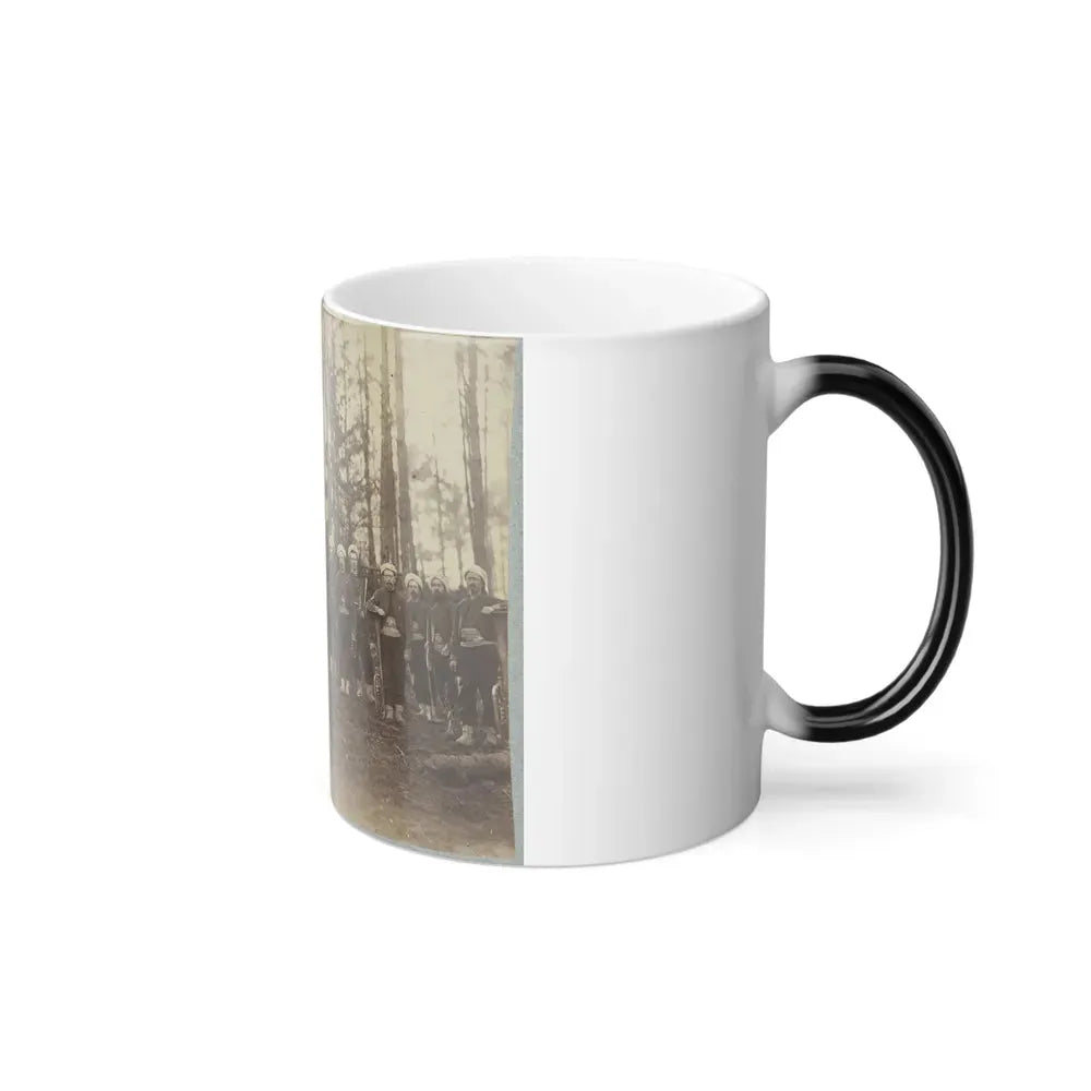 Band of 114Th Pennsylvania Infantry in Front of Petersburg, Va., August, 1864 (U.S. Civil War) Color Changing Coffee Mug 11oz - Go Mug Yourself