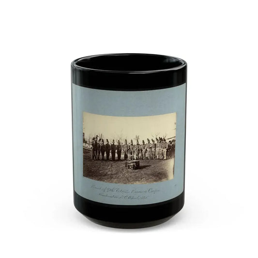 Band Of 9th Veteran Reserve Corps, Washington, D.C., April, 1865 (U.S. Civil War) Black Coffee Mug 15oz - Go Mug Yourself