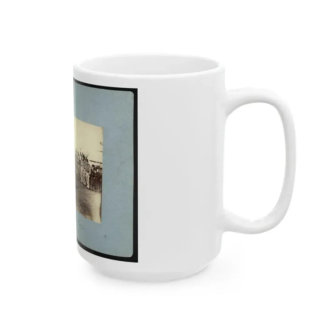 Band Of 9th Veteran Reserve Corps, Washington, D.C., April, 1865 (U.S. Civil War) White Coffee Mug - Go Mug Yourself