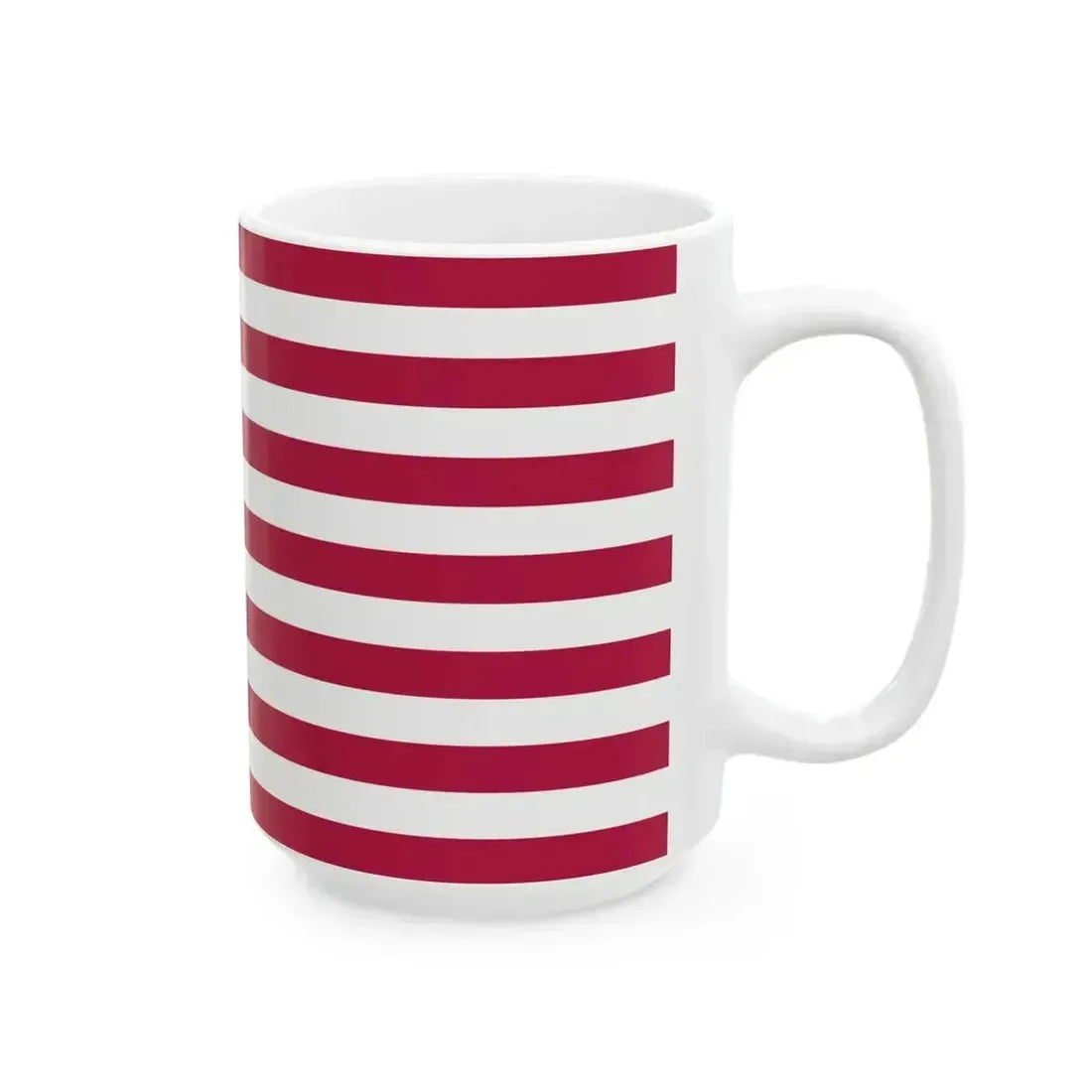 Bandeira dos Estados Unidos Comunista (United States) White Coffee Mug - Go Mug Yourself