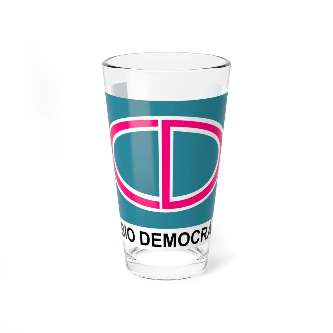 Bandera - Cambio Democratico Panama (Panama) Pint Glass 16oz 16oz - Go Mug Yourself