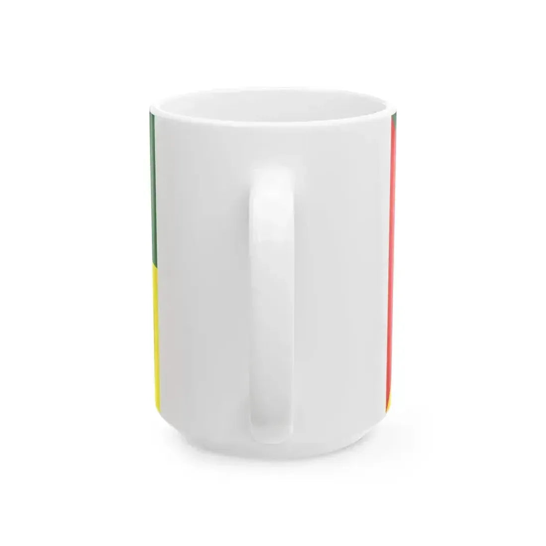 Bandera Canton Chordeleg (Ecuador) White Coffee Mug - Go Mug Yourself