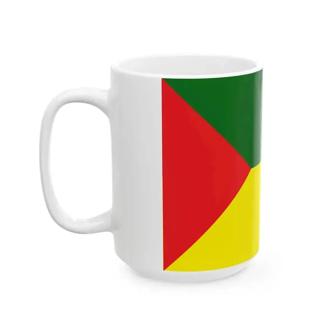 Bandera Canton Chordeleg (Ecuador) White Coffee Mug - Go Mug Yourself