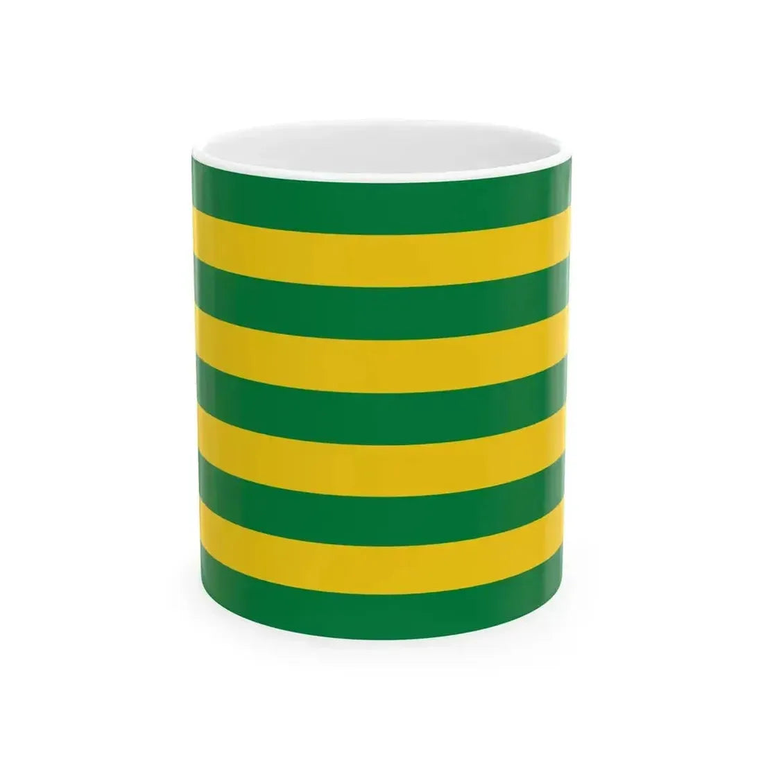 Bandera Canton Gualaceo (Ecuador) White Coffee Mug 11oz - Go Mug Yourself