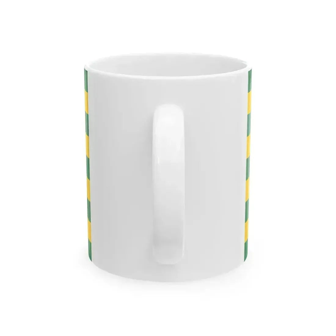 Bandera Canton Gualaceo (Ecuador) White Coffee Mug - Go Mug Yourself