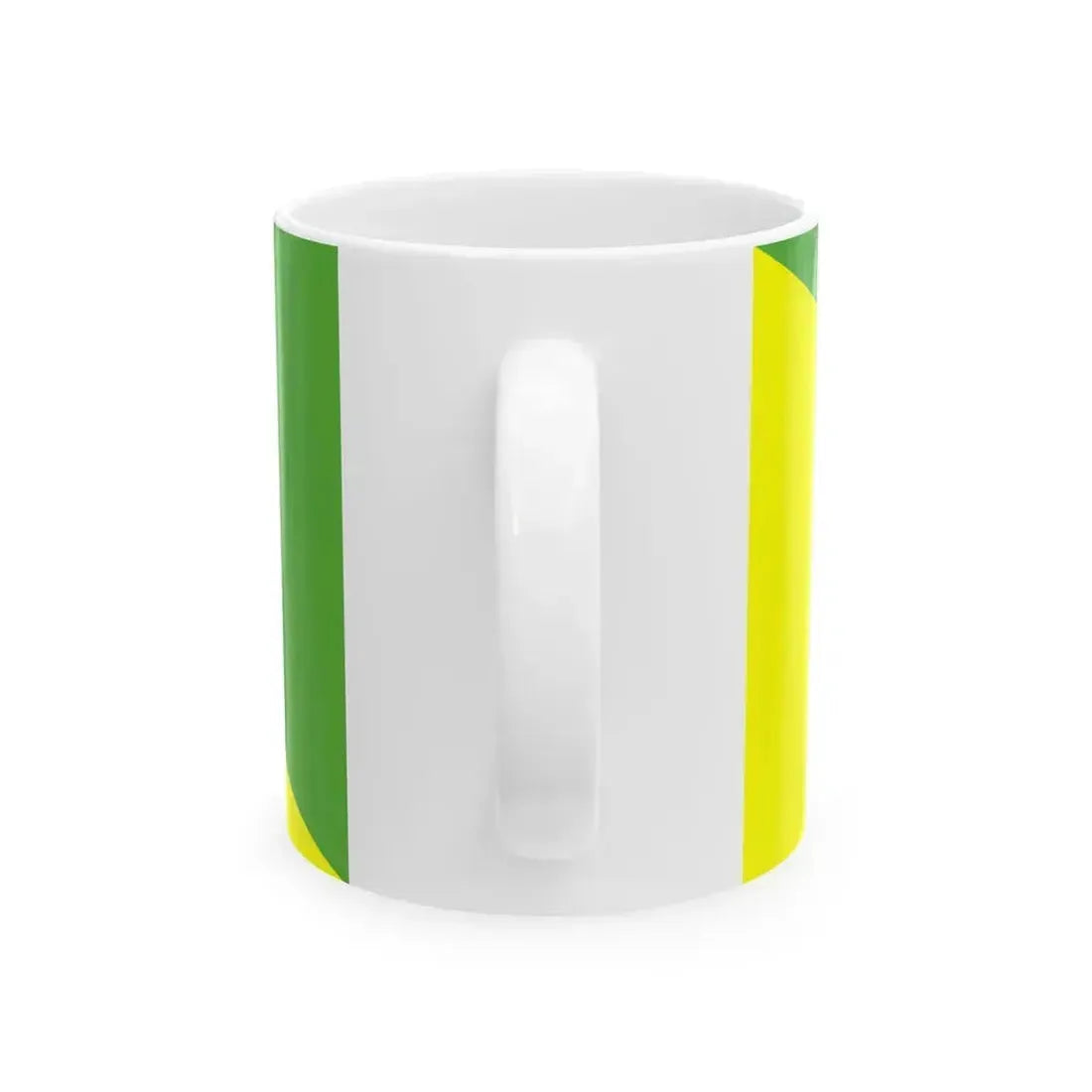 Bandera Canton Gualaquiza (Ecuador) White Coffee Mug - Go Mug Yourself