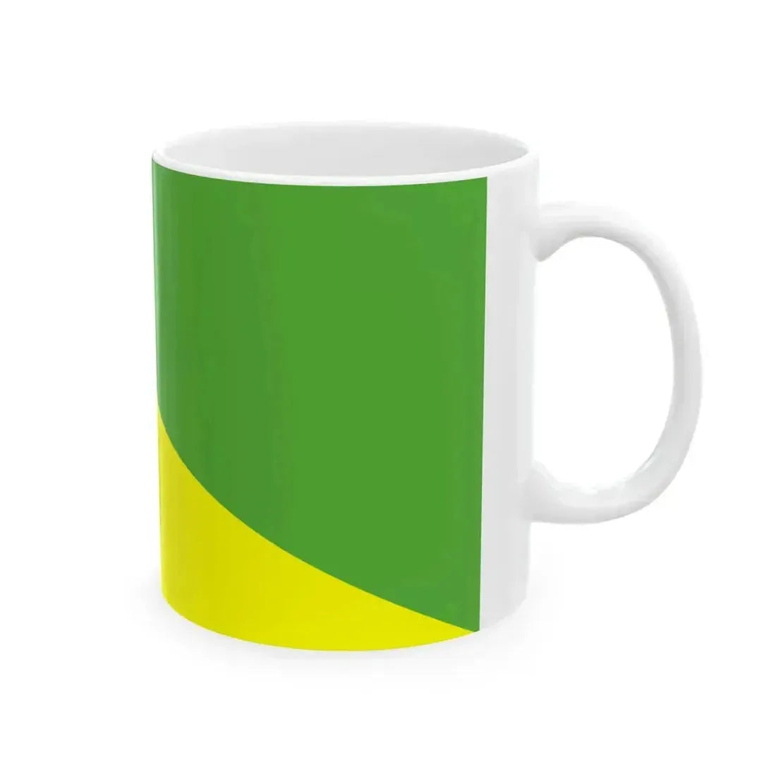 Bandera Canton Gualaquiza (Ecuador) White Coffee Mug - Go Mug Yourself