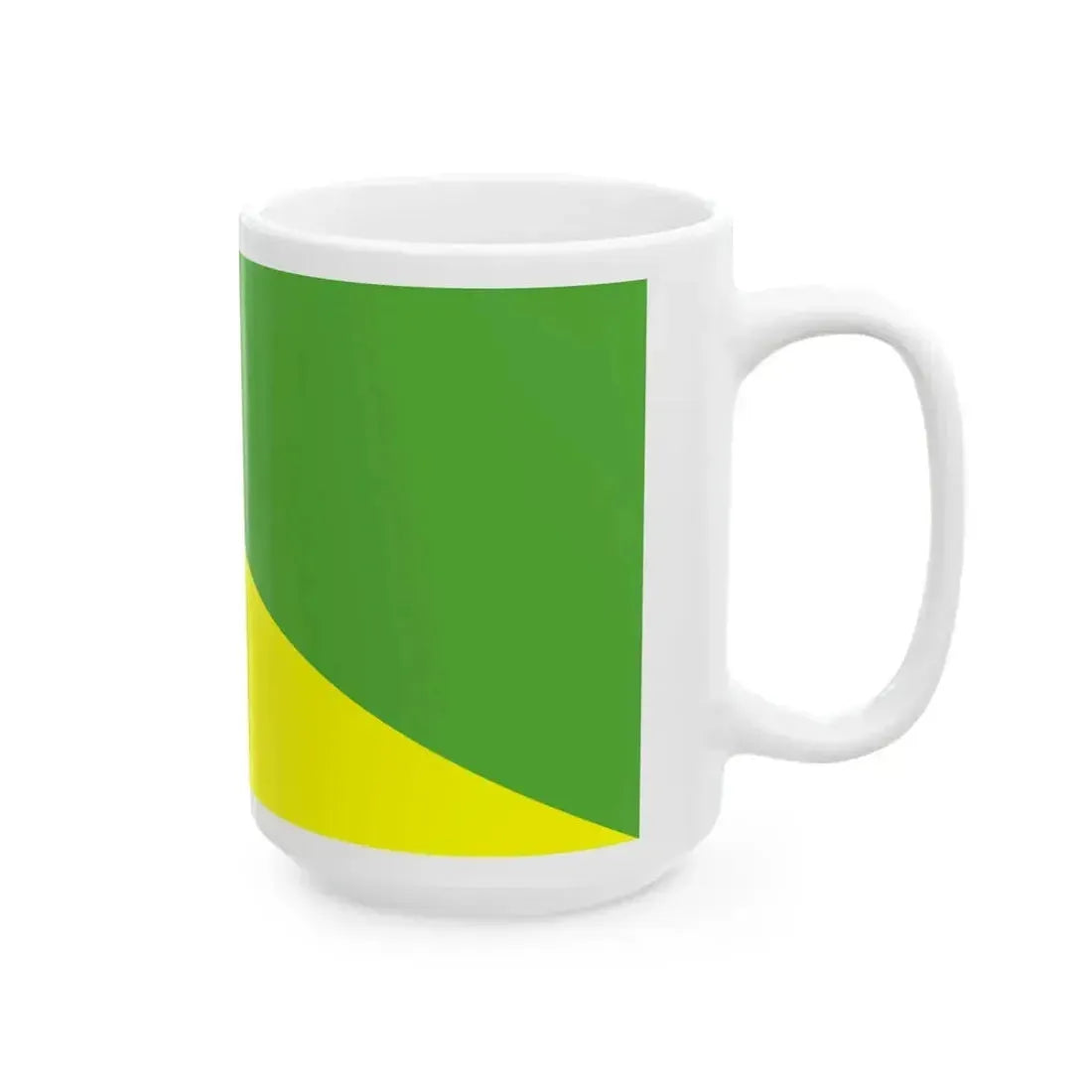 Bandera Canton Gualaquiza (Ecuador) White Coffee Mug - Go Mug Yourself