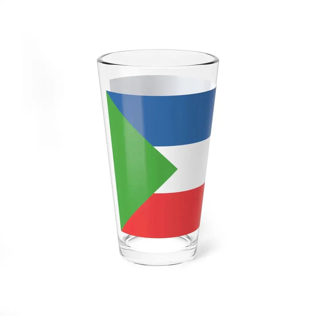 Bandera Canton Oña (Ecuador) Pint Glass 16oz - Go Mug Yourself