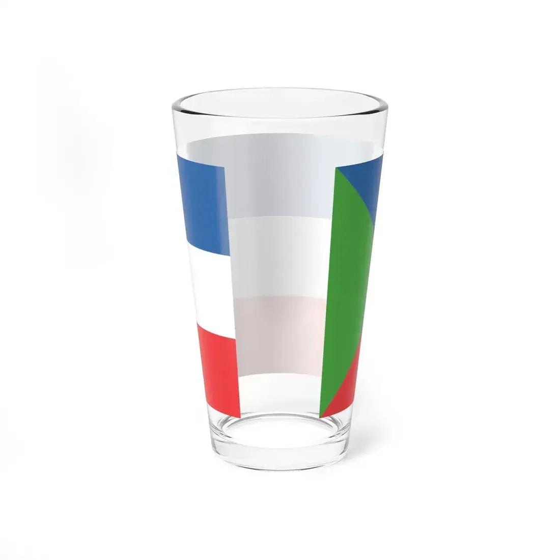 Bandera Canton Oña (Ecuador) Pint Glass 16oz - Go Mug Yourself