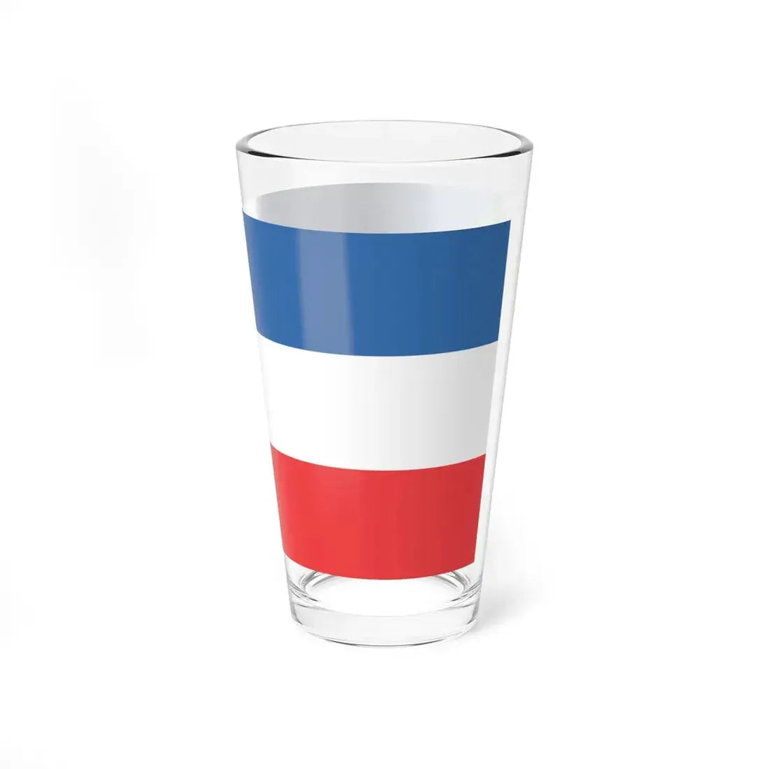 Bandera Canton Oña (Ecuador) Pint Glass 16oz - Go Mug Yourself