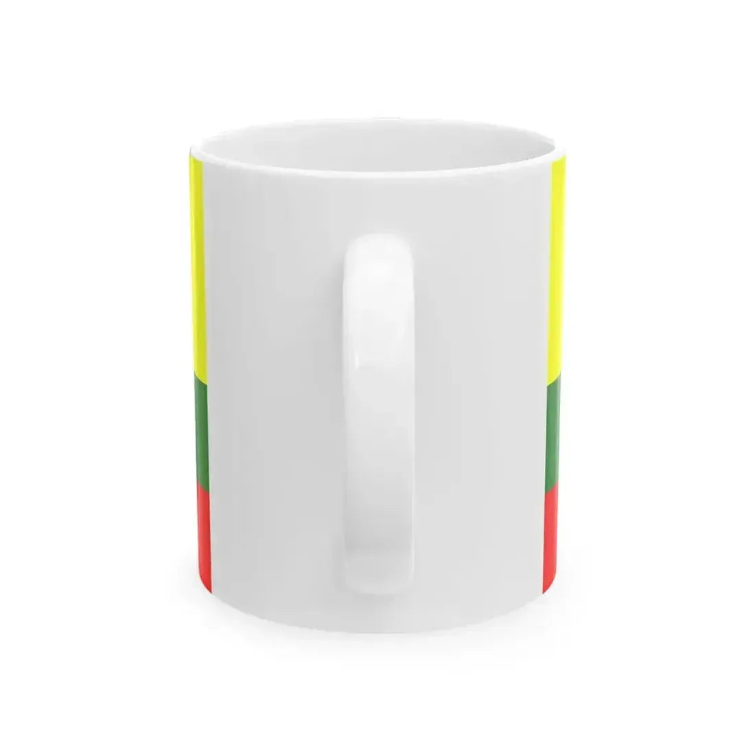 Bandera Canton Paute (Ecuador) White Coffee Mug - Go Mug Yourself