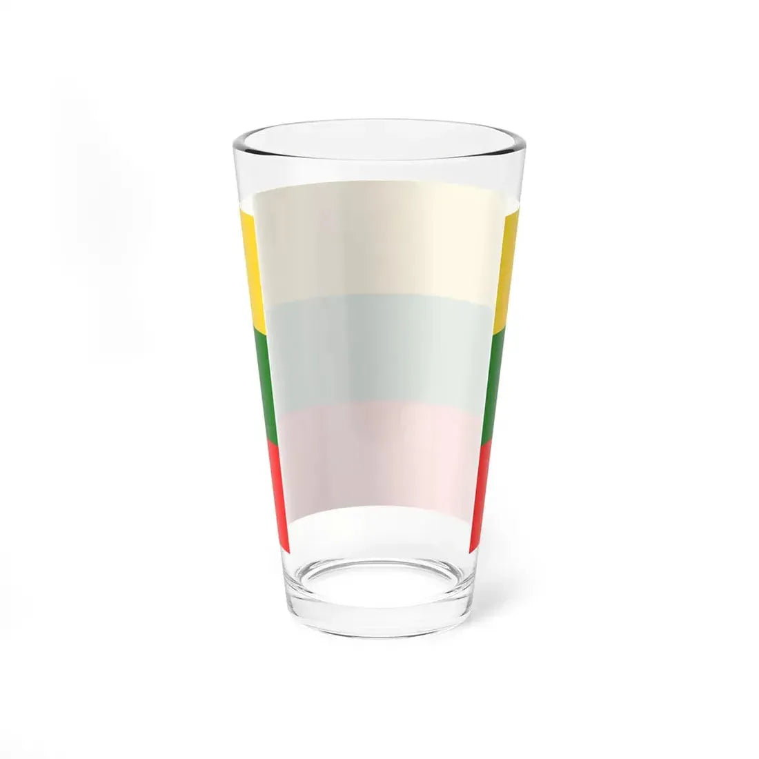 Bandera Canton Pucara (Ecuador) Pint Glass 16oz - Go Mug Yourself