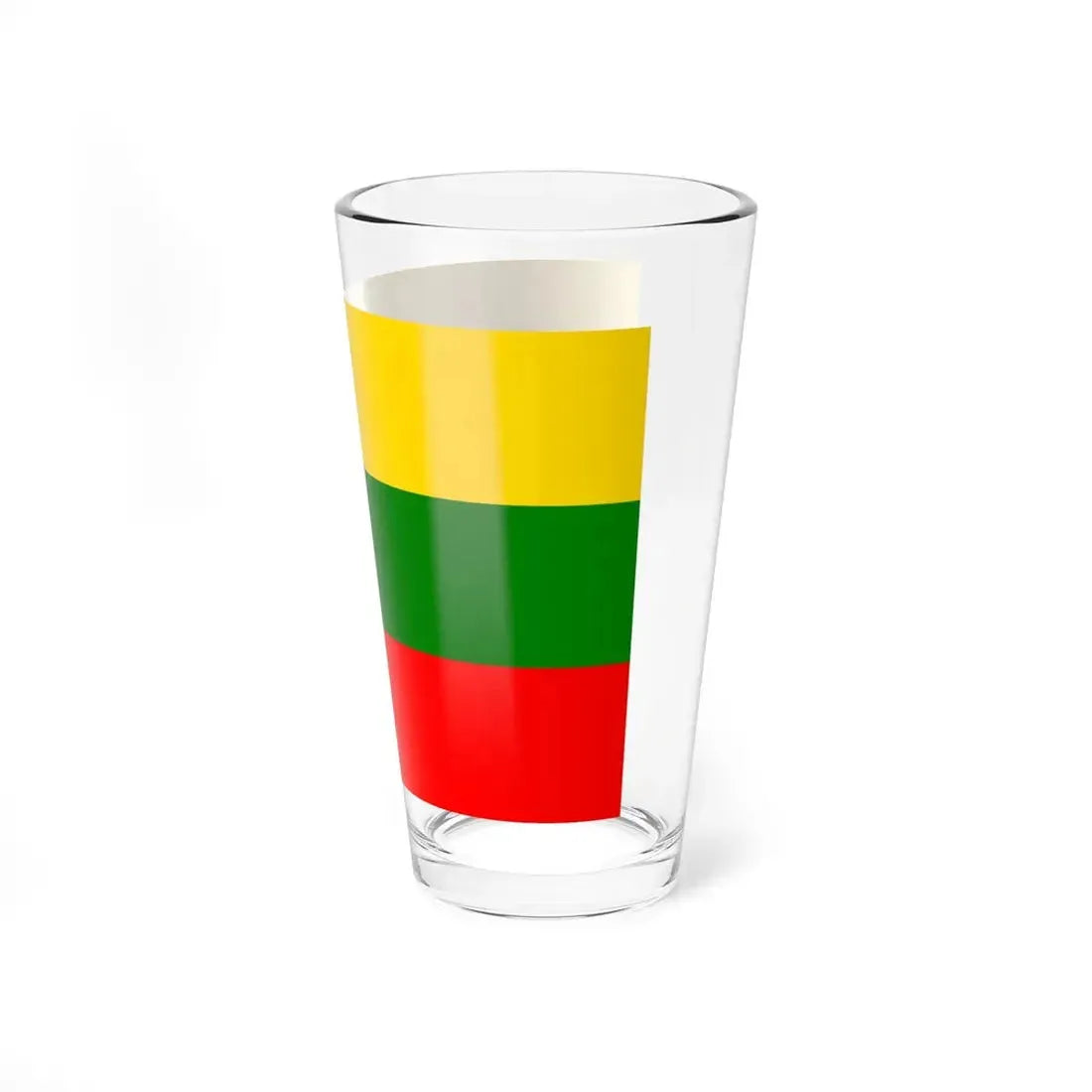 Bandera Canton Pucara (Ecuador) Pint Glass 16oz - Go Mug Yourself