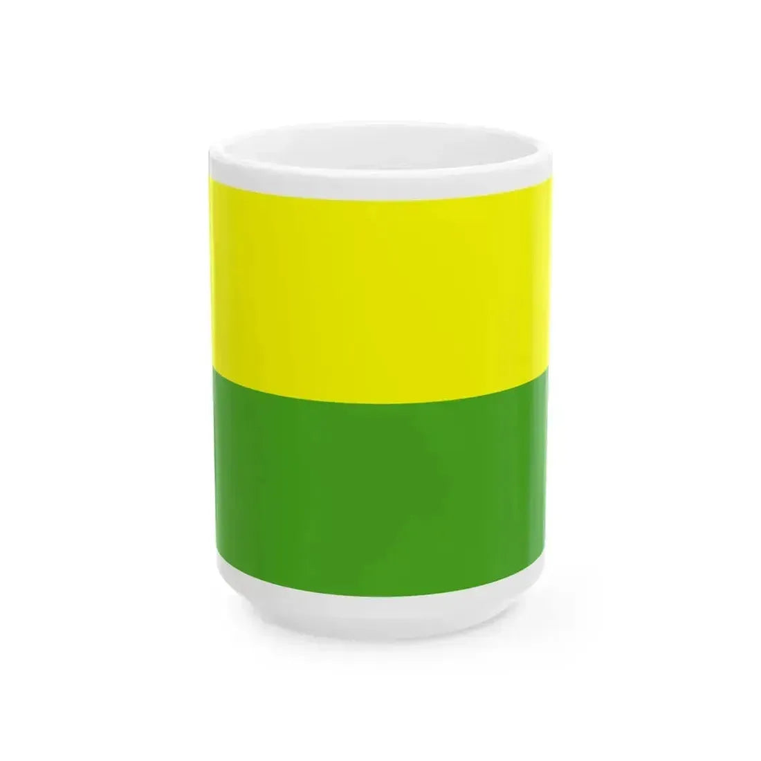 Bandera Canton Sevilla de Oro (Ecuador) White Coffee Mug 15oz - Go Mug Yourself