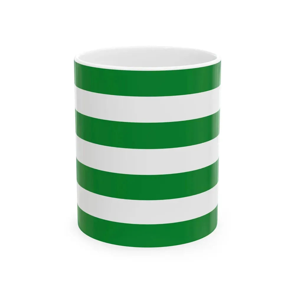 Bandera de Alvarado Costa Rica (Costa Rica) White Coffee Mug 11oz - Go Mug Yourself