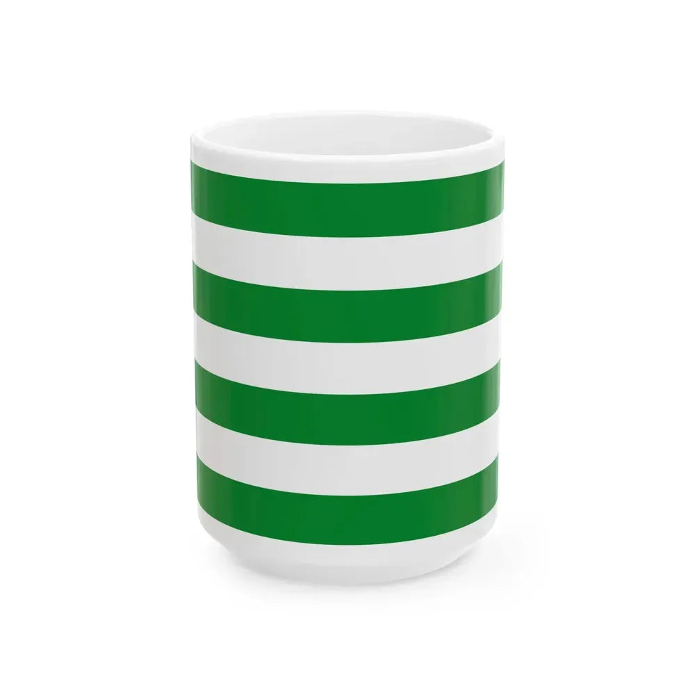Bandera de Alvarado Costa Rica (Costa Rica) White Coffee Mug 15oz - Go Mug Yourself