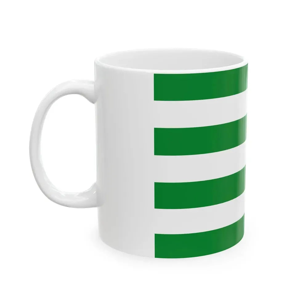 Bandera de Alvarado Costa Rica (Costa Rica) White Coffee Mug - Go Mug Yourself
