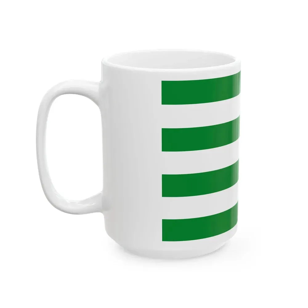 Bandera de Alvarado Costa Rica (Costa Rica) White Coffee Mug - Go Mug Yourself