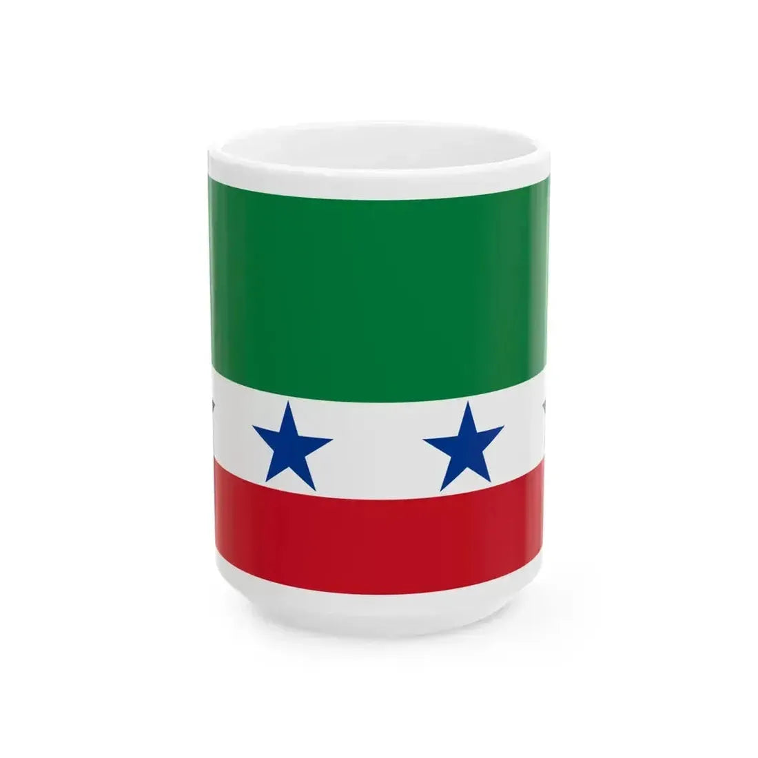 Bandera de Archidona Ecuador (Ecuador) White Coffee Mug 15oz - Go Mug Yourself